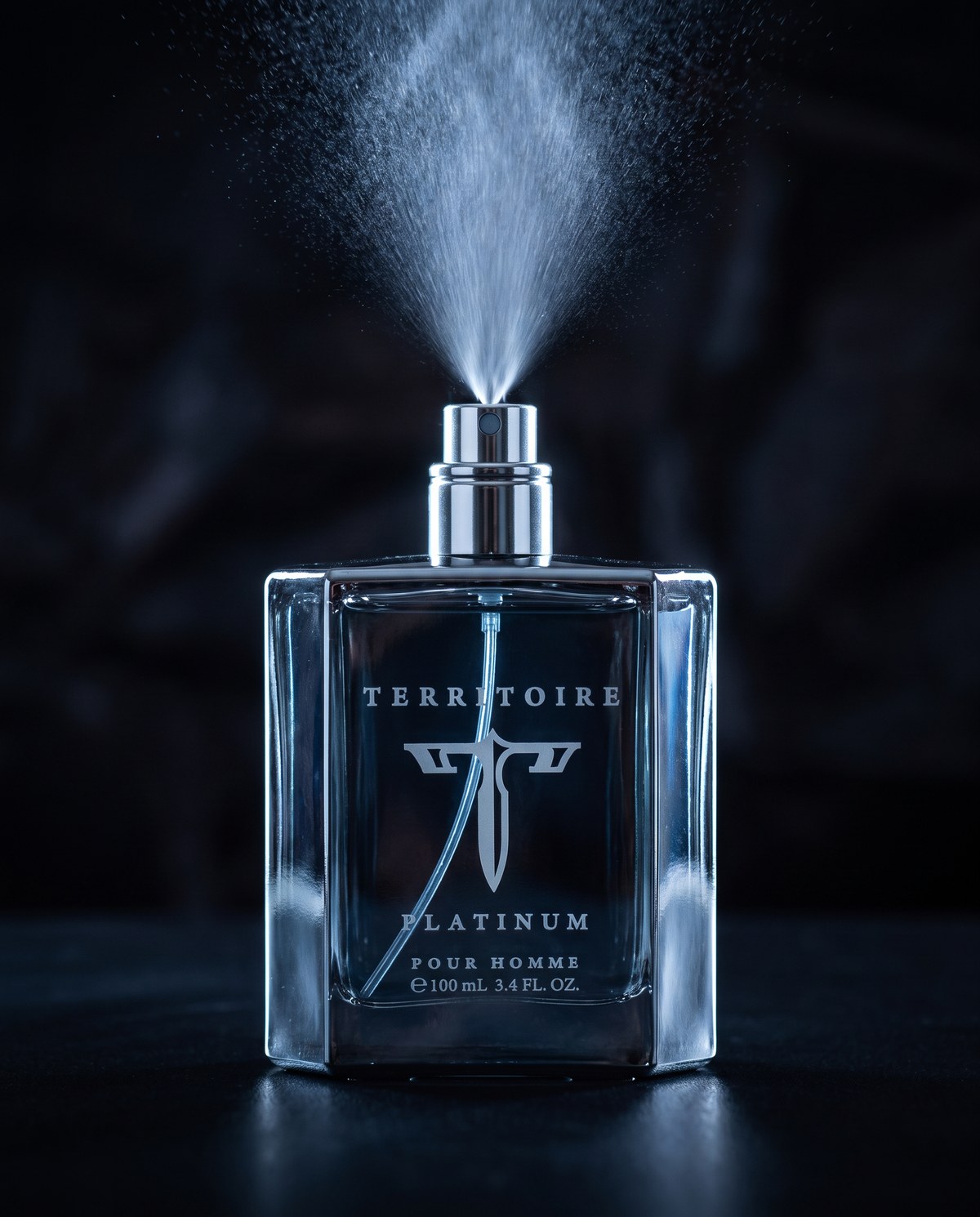 Territoire Platinum — spray in action