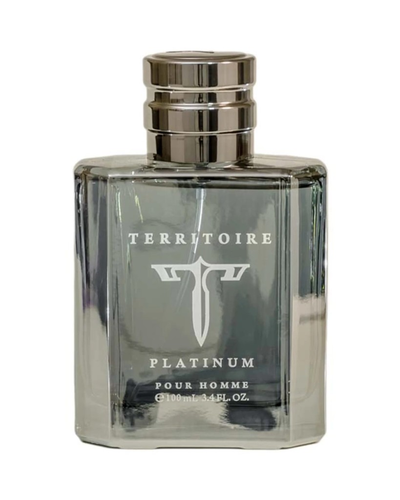 Territoire Platinum 100ml bottle — full view